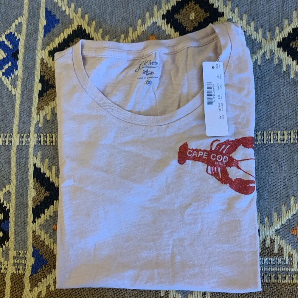 Vintage cotton Cape Cod lobster T-shirt - J.Crew - Graphic Tee - Size XS